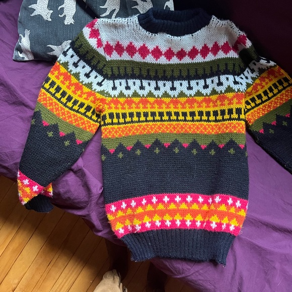 Orlon Turbo Peacock sweater - Picture 8 of 9